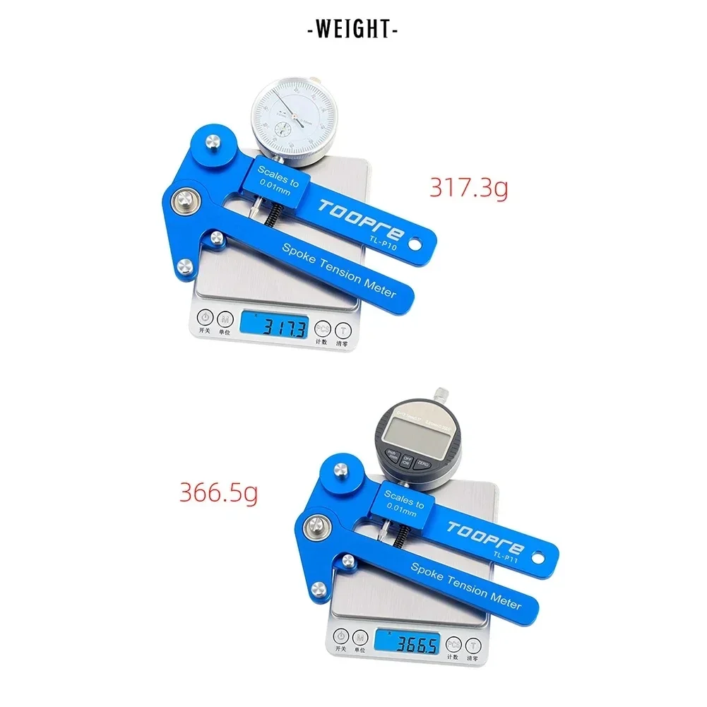 New Bicycle Tension Meter Electronic Precision Spokes Checker Bike Wheel Builders Tool Tensioner Reliable Accurate Stable Tools