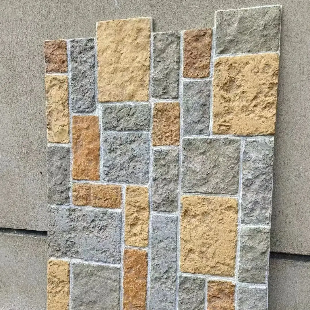 Gen Stone Pu Wall Panels New Model Cheap Excellent Building Materials Advanced Technology Production
