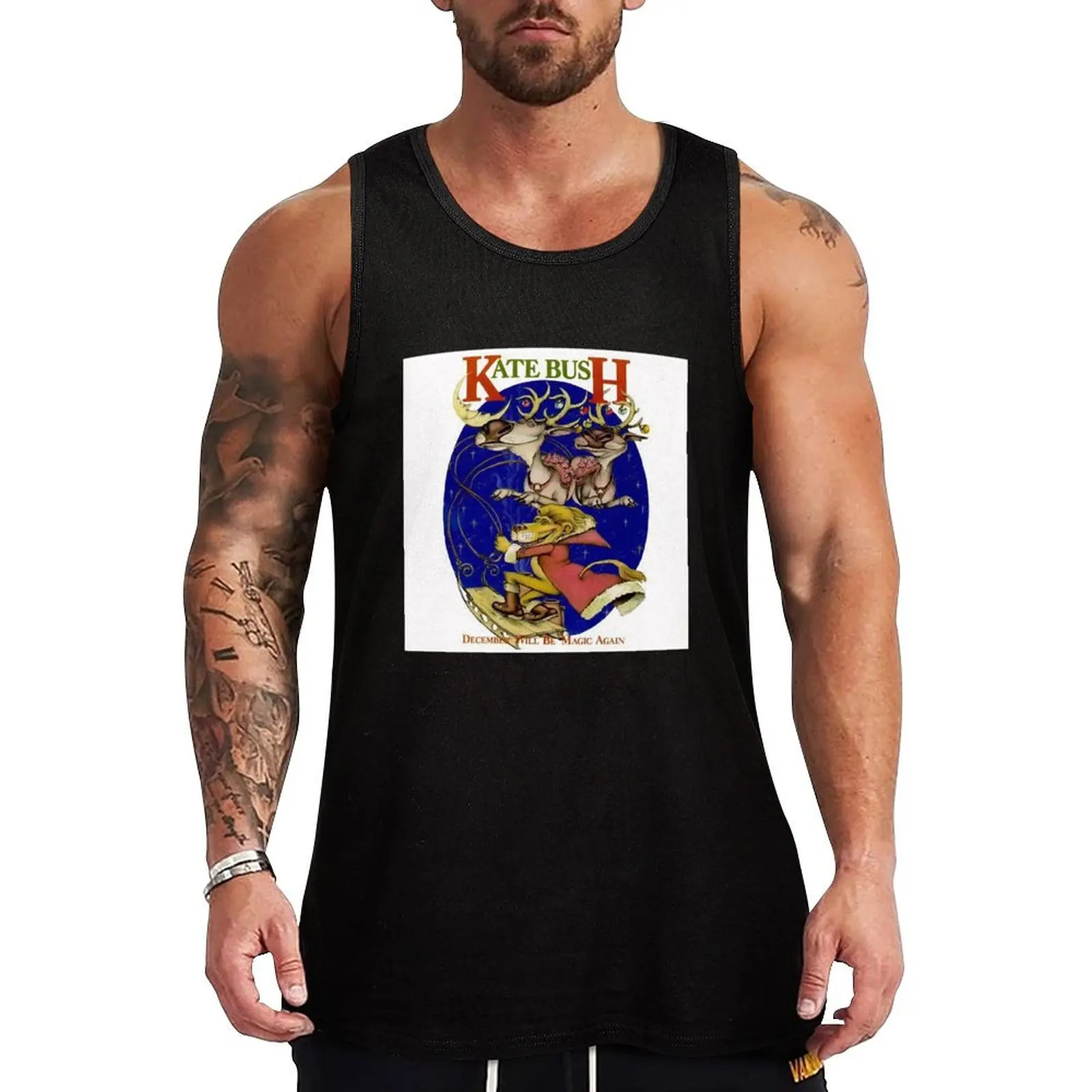 

December Will Be Magic Again Tank Top sleeveless shirt man gym shirt men clothes for men summer bodybuilding t shirt