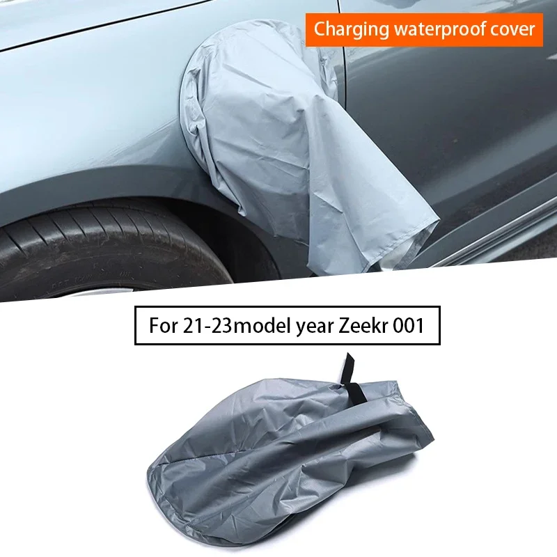 

Charging Port Rain Cover Fast and Slow Charging Port New Energy Vehicle Charging Rain Cover for Zeekr 001 2021-2023