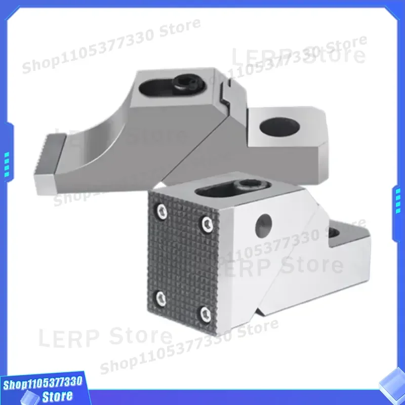 Heavy Duty Manual One Way Jaw Vice High Precision Fixed Fixture for CNC Machining Center Cutting Anti Deformation Multi