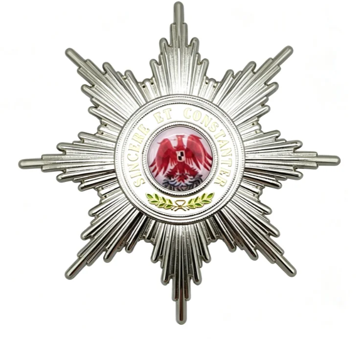 WW1 German  Awards The Order of the Red Eagle 1st Class Breast Star Reproduction