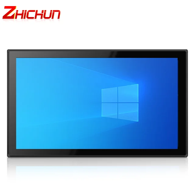 32 Inch Industrial Control Five-Wire Resistive Touch All-in-One Capacitive Screen Tablet PC For Self-Service Vending Machine