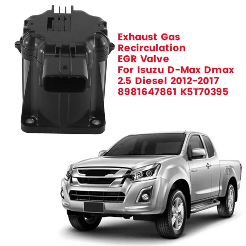 

Автомобильный клапан рециркуляции выхлопных газов K5T70395 для Isuzu D-Max Dmax 2.5 Diesel 2012-2017 8981647861