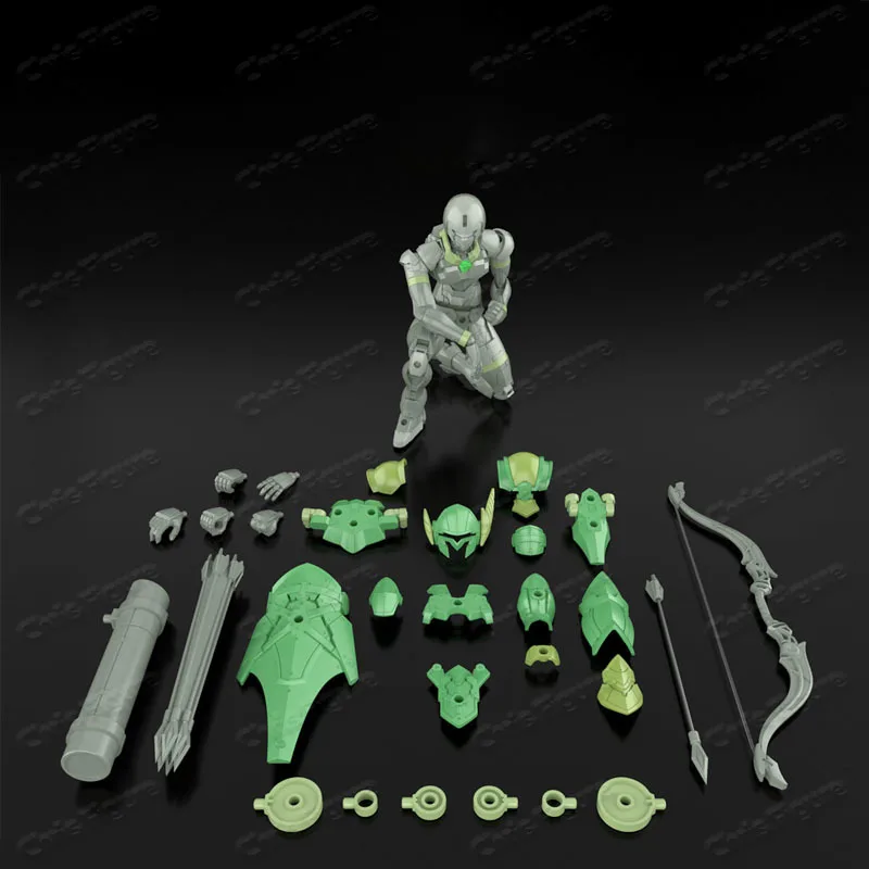 En stock, figurine authentique Bandai Anime 30 Minutes Fantasy Liber Archer / Rosan Archer, modèle de jouet articulé à assembler
