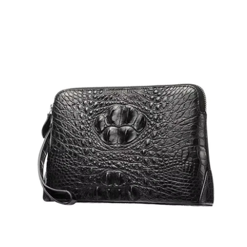 afanzhe men clutch bag business men wallet imported from  crocodile leather men handbag envelop tide men bag