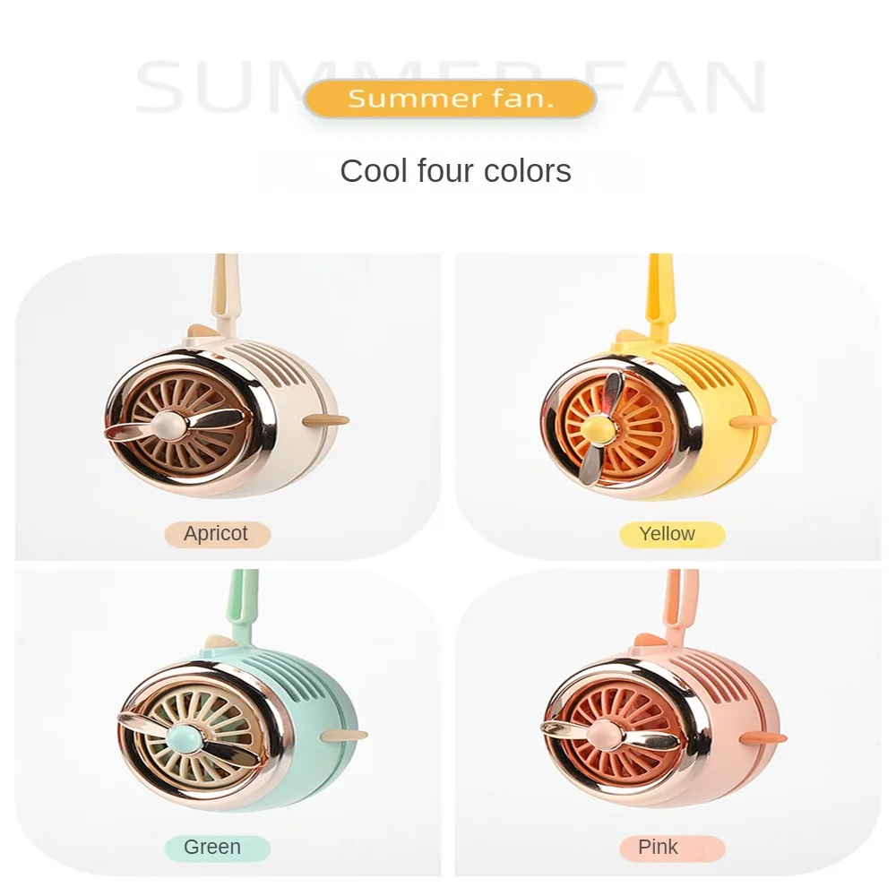 Petit ventilateur électrique mobile de dessin animé mignon, planète, ULde confrontation, souffleur, outil de course à pied, été