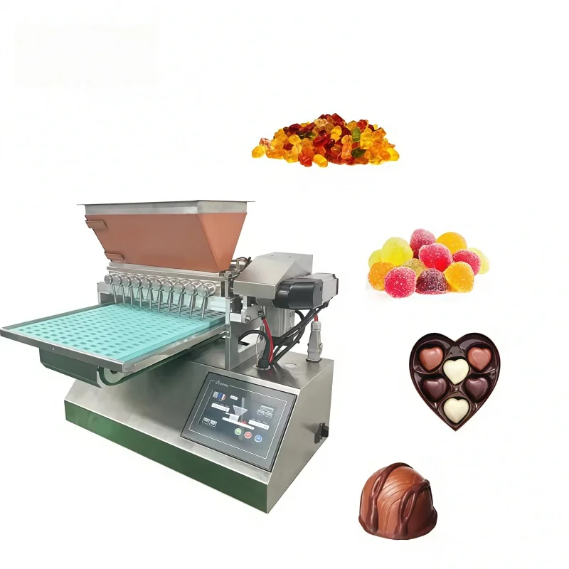 آلة صنع الحلوى الصلبة آلة تصنيع الحلوى الصلبة الصغيرة / التجارية المريحة