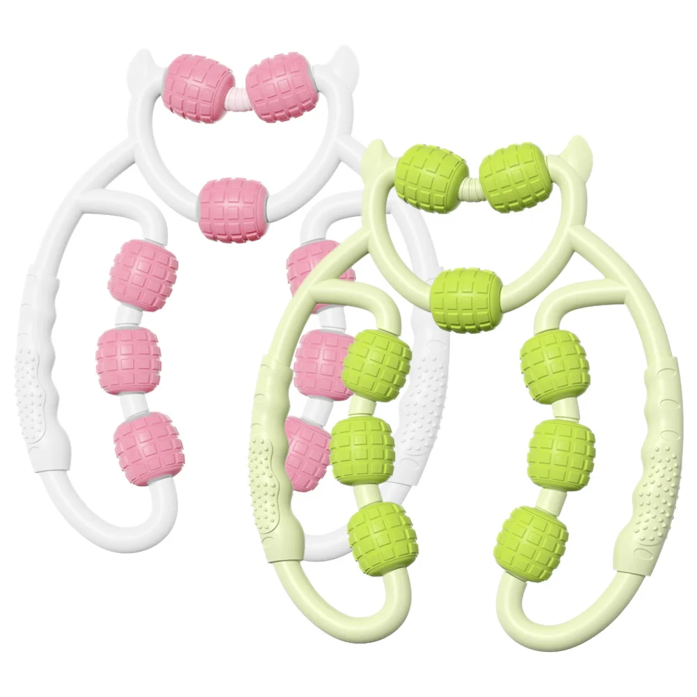 

2Pcs Massage Roller Muscle Massager Leg Roller for Deep Tissue Calf Muscle Relaxation Yoga Physical Exercise Therapy Tool