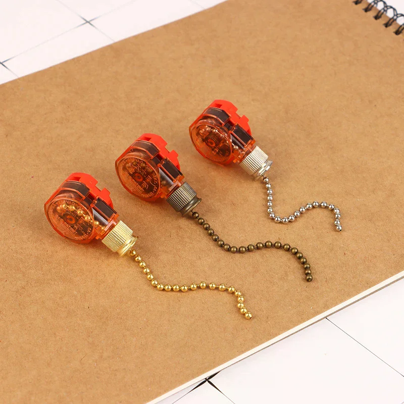 สวิตช์ควบคุมพัดลมเพดานแบบโซ่ทอ - Ceiling Fan Pull Chain Switch บทวิจารณ์และราคา