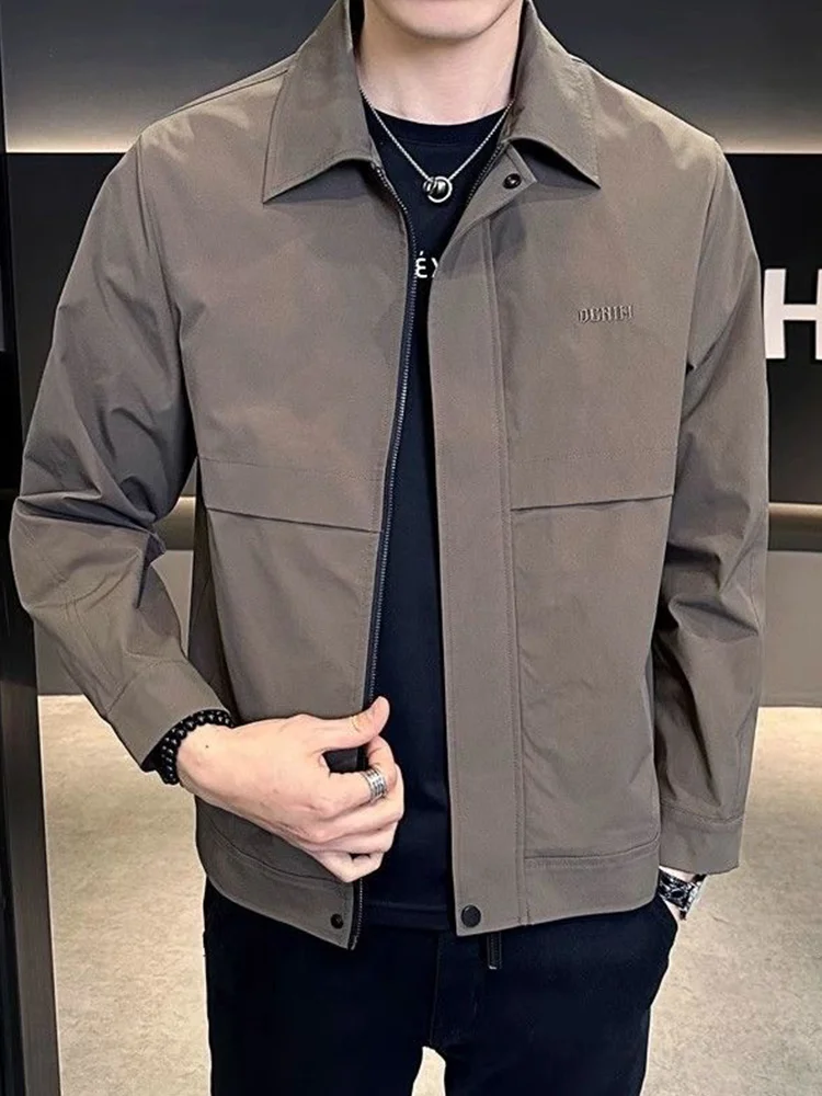 

Мужская облегающая ветрозащитная верхняя одежда с воротником-джате, весенне-осенняя модная рекламная верхняя одежда из полиэстера/нейлона Cosite F...