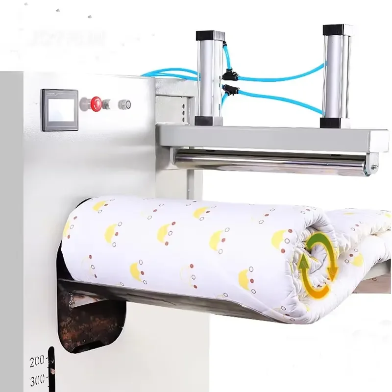 AP01 Multifunctional Folding Roller Machine for Quilt Bedding Set Fold Comforter Cover Roller Machine for Textile Factory