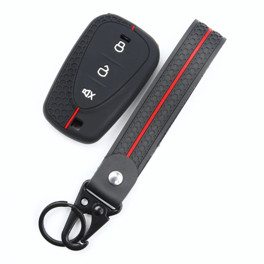 Silicone Remote Key Case For SYM Husky 150 Tuscany Jet X 125 Jet X 150 X125 For GPX Drone 150X with wrist carabiner