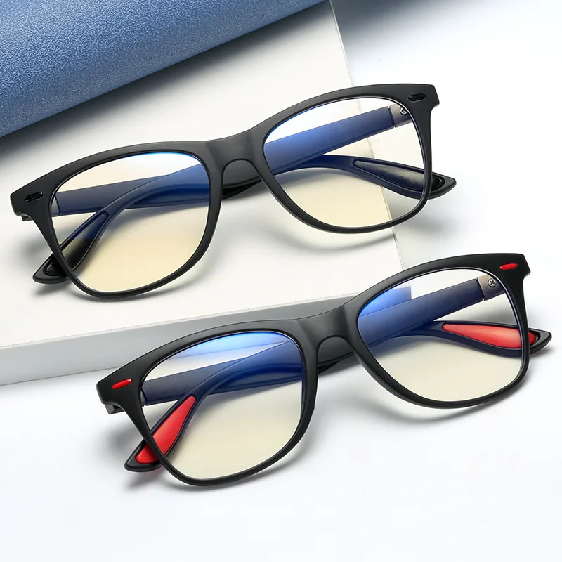 Photochromatische, schlichte, quadratische Brille für Damen und Herren, modische Brillen zum Autofahren, Einkaufen, hochwertige, personalisierte Brille