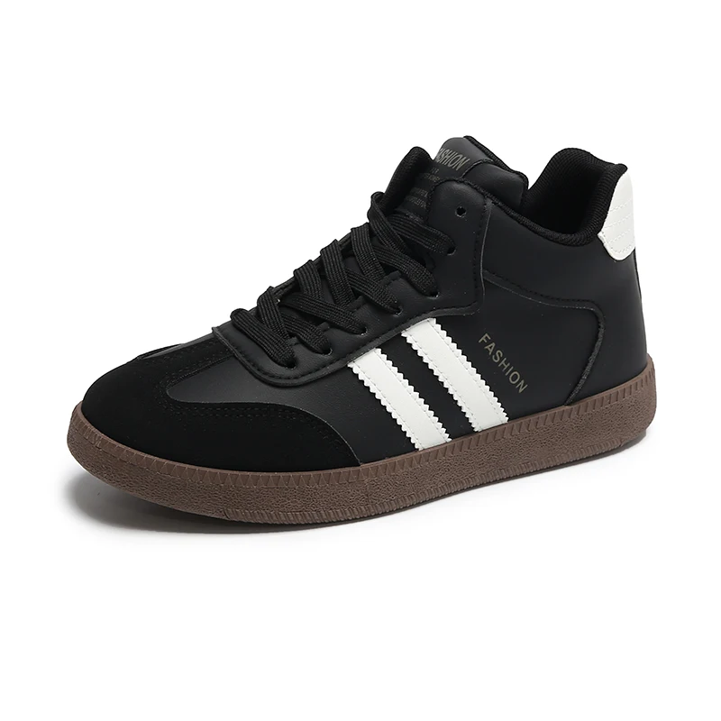 Damesschoenen Herfst Nieuwe Hoge Top Vrouwelijke Student Mode Sport Board Schoenen Outdoor Casual Schoenen Comfortabele Platte Schoenen