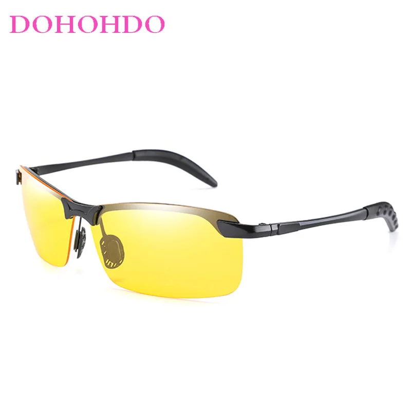 New Change Color Photochromic Sunglasses Men Polarized Chameleon Glasses Male Sun Glasses Day Night Vision Driving Eyewear Gafas