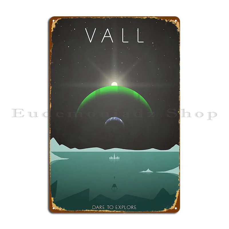 Kerbal Space Program Poster Vall Metal Plaque Poster Cinema Classic Printed Bar Decoration Tin Sign Poster