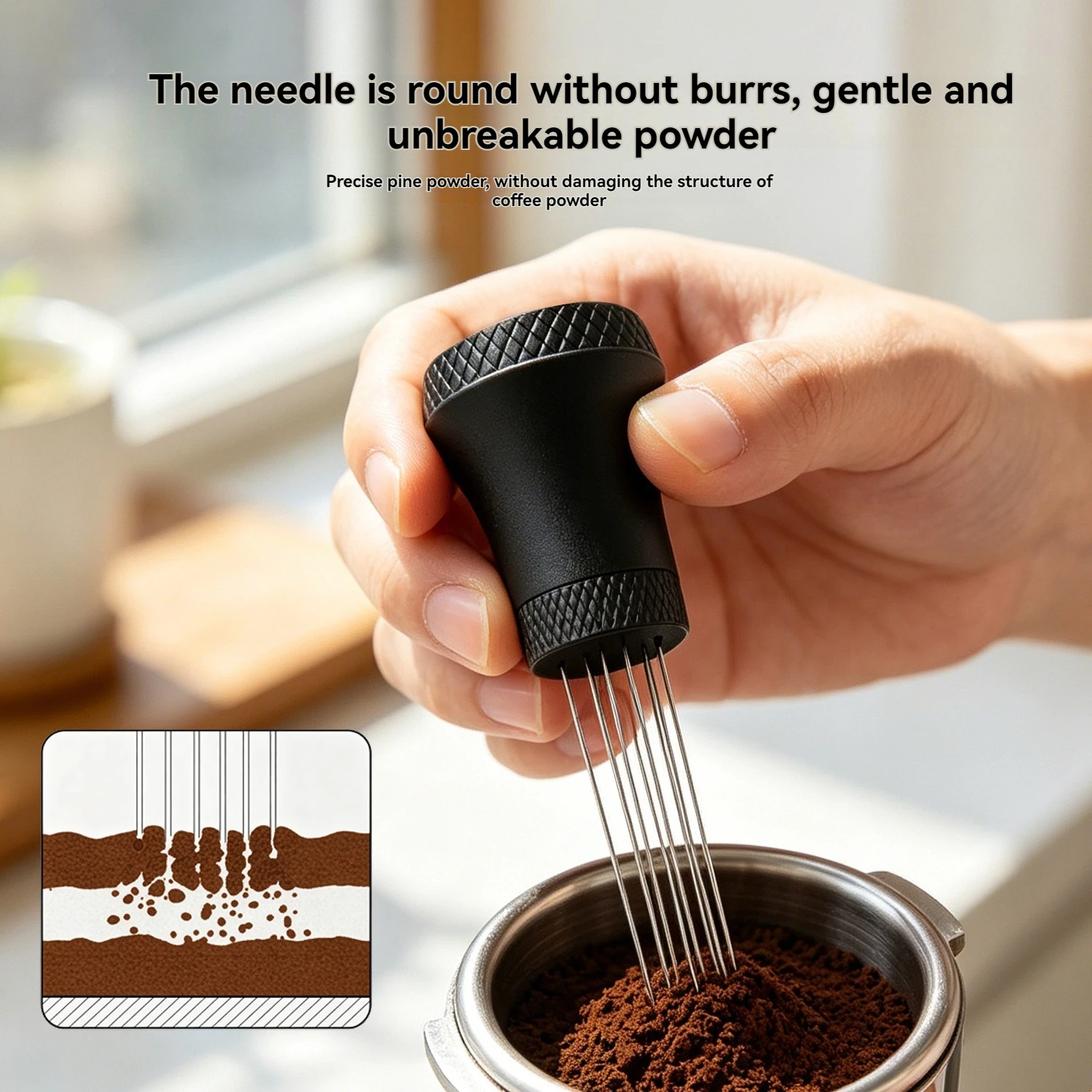 Espresso Stirrer Distribution Tool for Barista,Coffee Maker Accessories ,Barista Tools