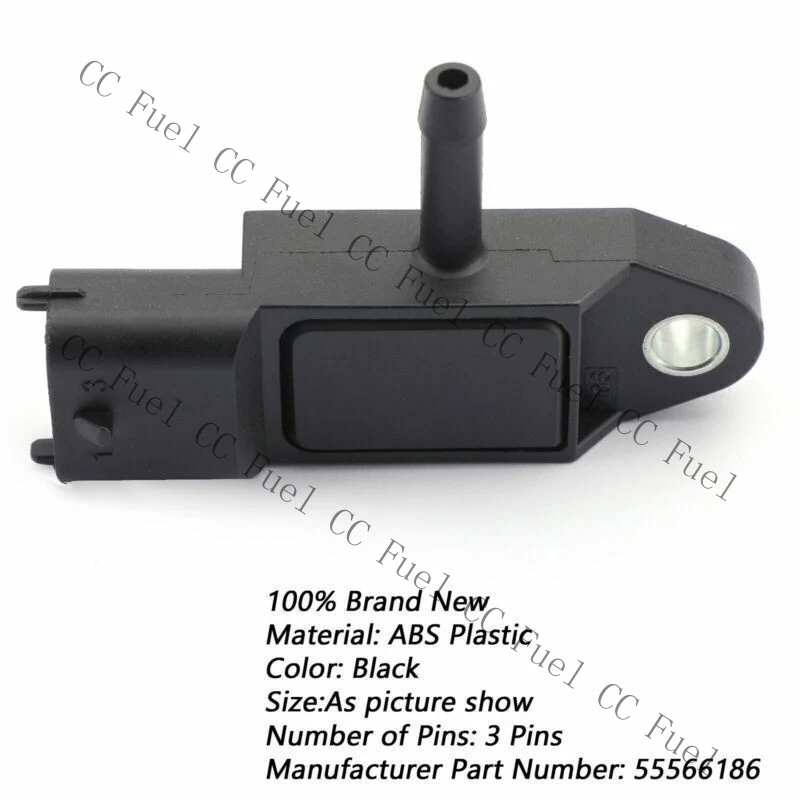 C+ DPF Pressure Sensore for VAUXHALL 55566186 CORSA D INSIGNIA 1.3 1.7 2.0 CDTI T9