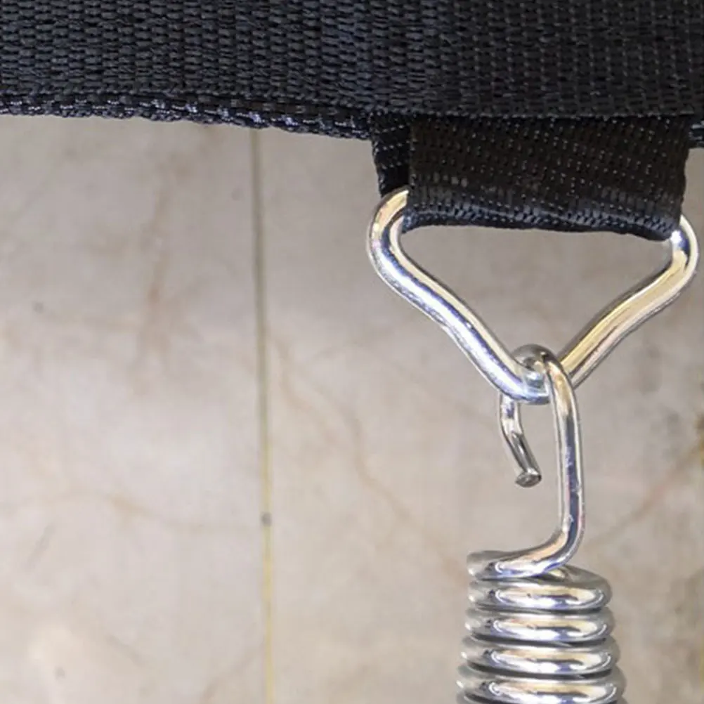 

45 Pcs Trampoline Triangle Buckle Metal for Professional Parts Diy Buckles Portable Silver Jumping Cloth Child