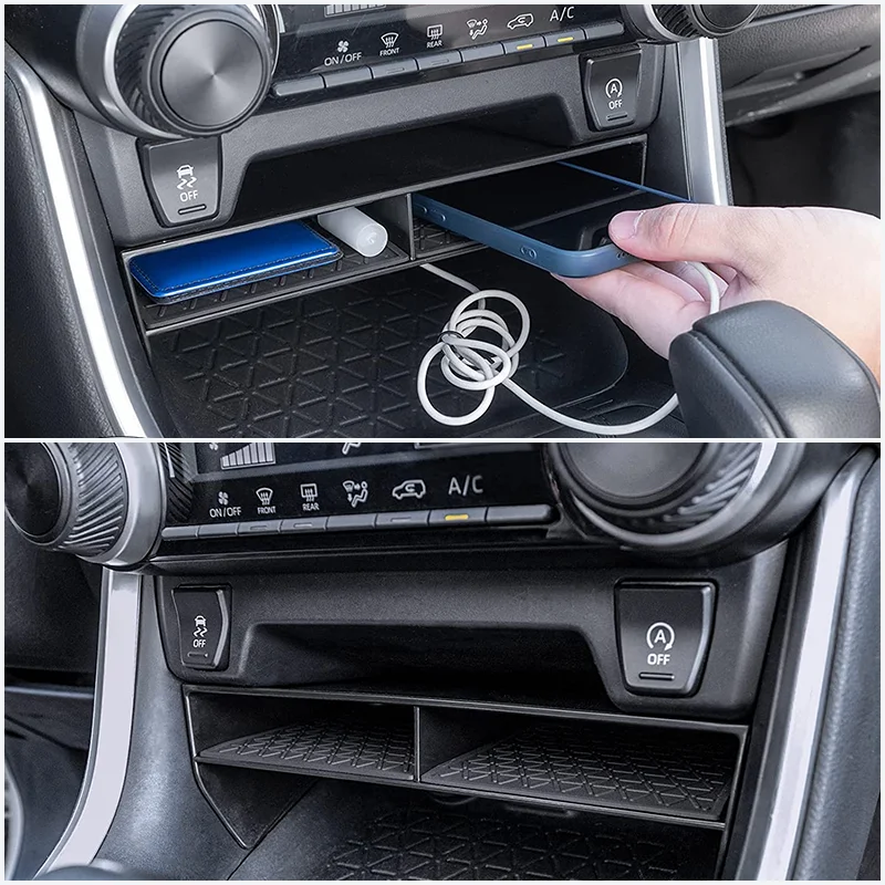 

Center Console Organizer For Toyota RAV4 XA50 2019 2020 2021 2022 2023 Storage Box Organizer Tray Secondary Storage