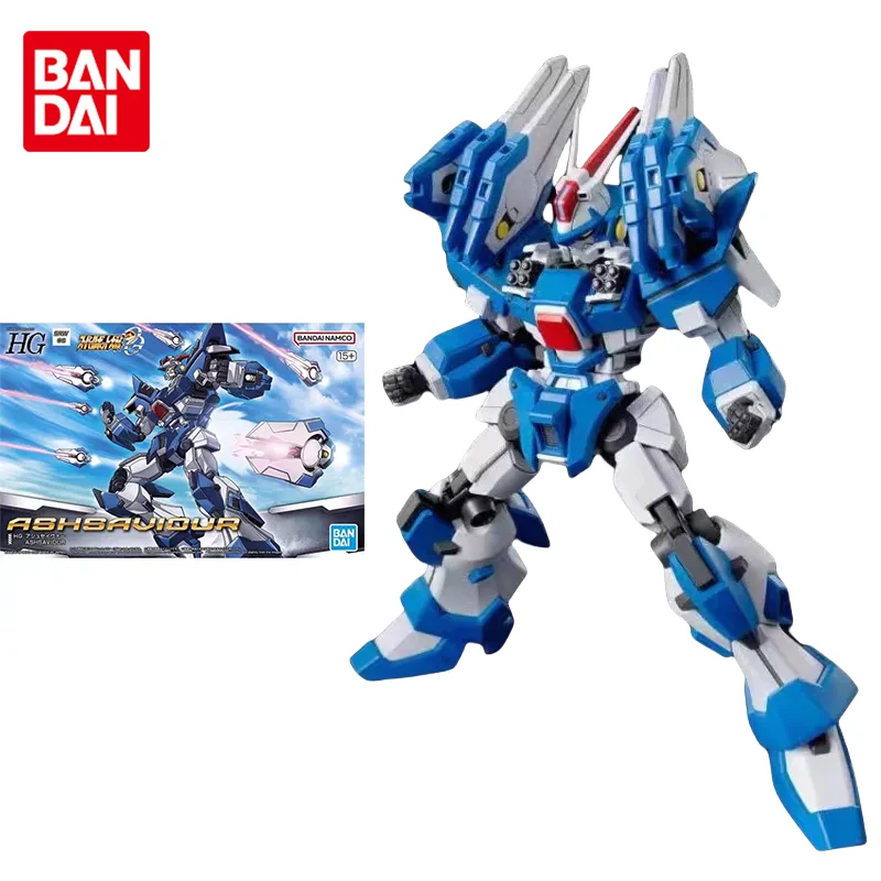 

Bandai Original Super Robot Wars OG Model Kit Anime Figure HG ASHSAVIOUR Action Figures Toys Collectible Gifts for Children