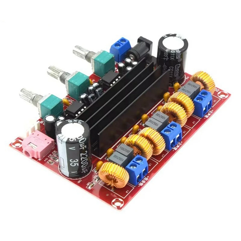 XH-M139 Digital Power Amplifier Board 2.1 Channel 2X50w&100W DC12-24V Amplifier Modules TPA311602