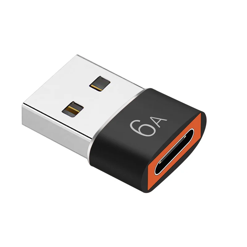 Адаптер для быстрой зарядки DteeDck 6A с USB 3,0 на Type C переходник с USB A «папа» на Type C «мама» OTG для Xiaomi Samsung Macbook iPhone