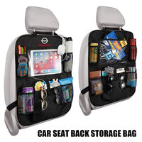 For Nissan Car Backseat Organizer with Touch Screen Tablet Holder Auto Storage Pockets Car Seat Back Protectors Car Accessories