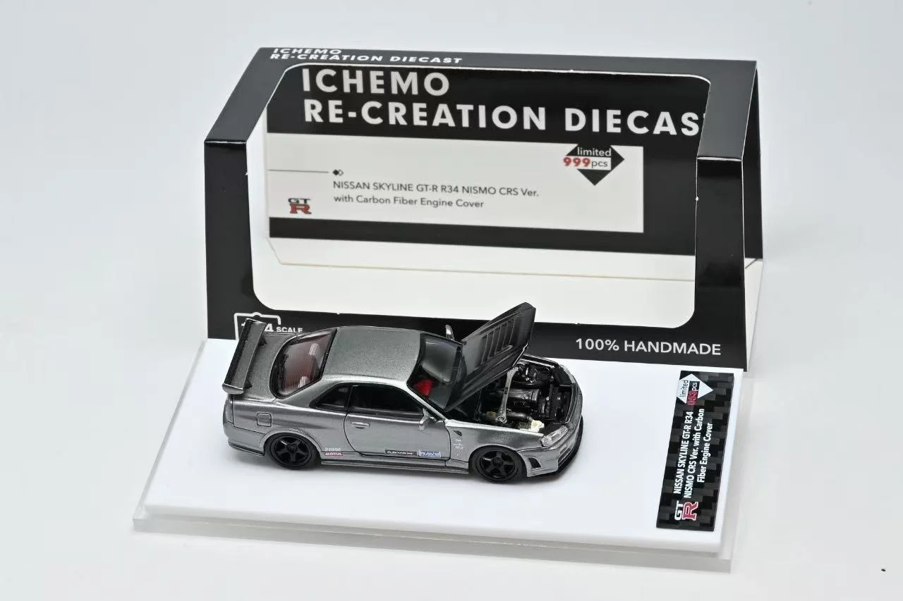 Op voorraad 2026 Beijing Model Exhibition HEC Limited Edition 1:64 miniatuurreplica van gegoten hars, ornamenten voor volwassenen