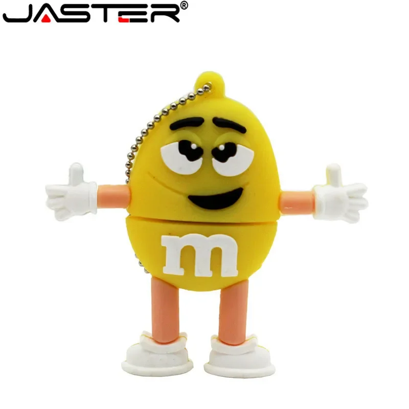 JASTER MM beans model pendrive USB Flash drive Memory stick usb 2.0 thumb drives Pen Drive pendriver 64GB 16GB 32GB U disk gift