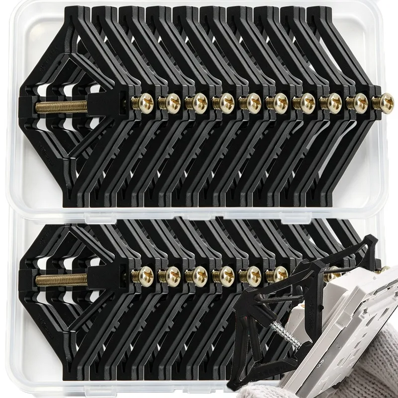 Type 86 Cassette Hidden Box Repair Screws Old Switch Socket Boxes Wall Repair Box Tools Household Replacement Support Rods