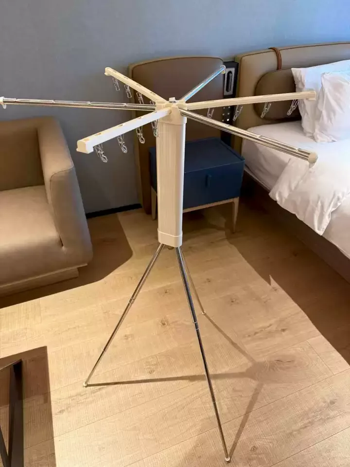 

Portable Travel Hanger Foldable Stainless Steel Lightweight for Hotel Business Trip Must Have