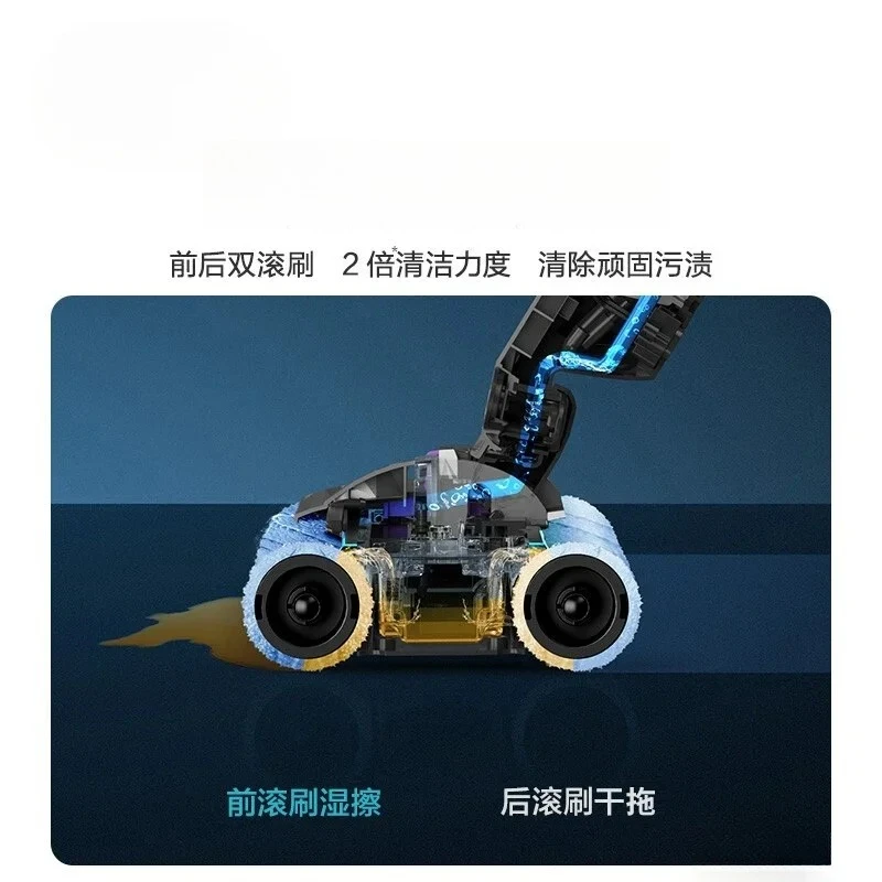 W9 floor waxing machine polishing machine household marble wireless electric mopping washing machine