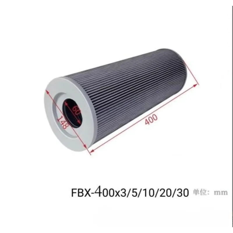 1 elemento filtrante de retorno de aceite hidráulico de alta calidad FBX-400x20
