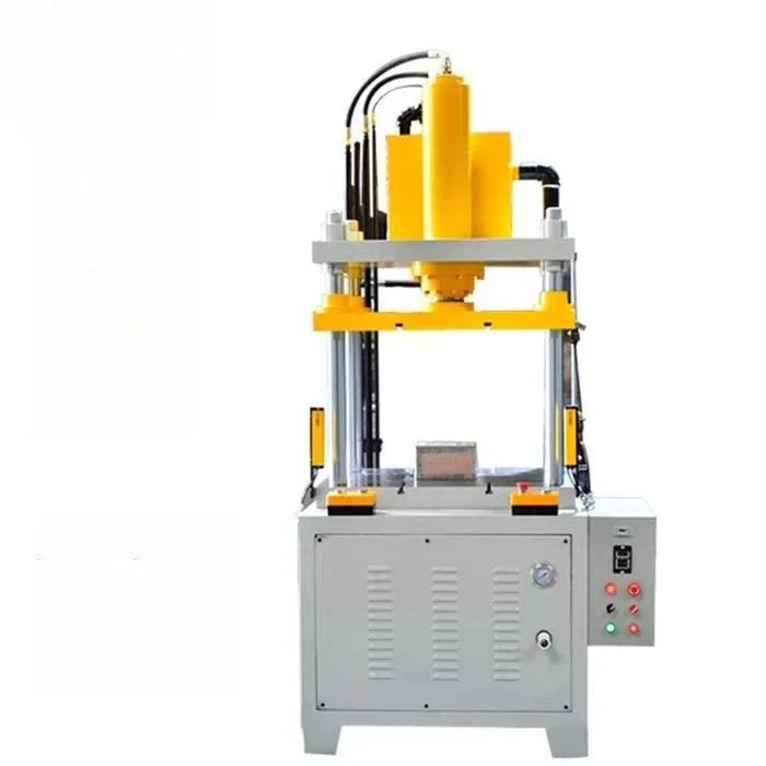 Four-Column Hydraulic Press with Upper Cylinder Hardware Trimming Engine as Core Component