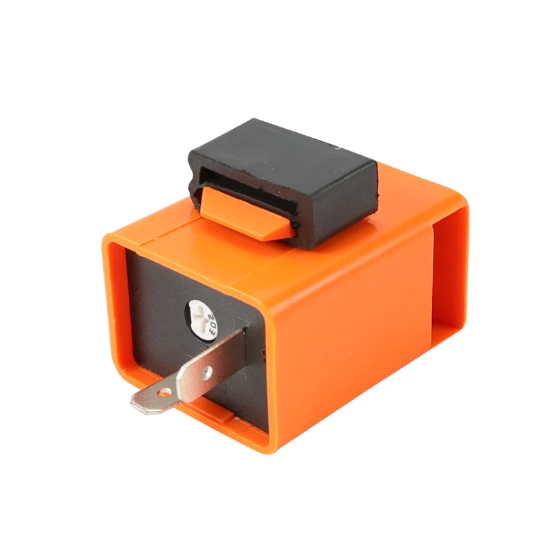 

Adjustable frequency turn signal flasher pedal motorcycle 12V with buzzer explosion flash controller modification accessories