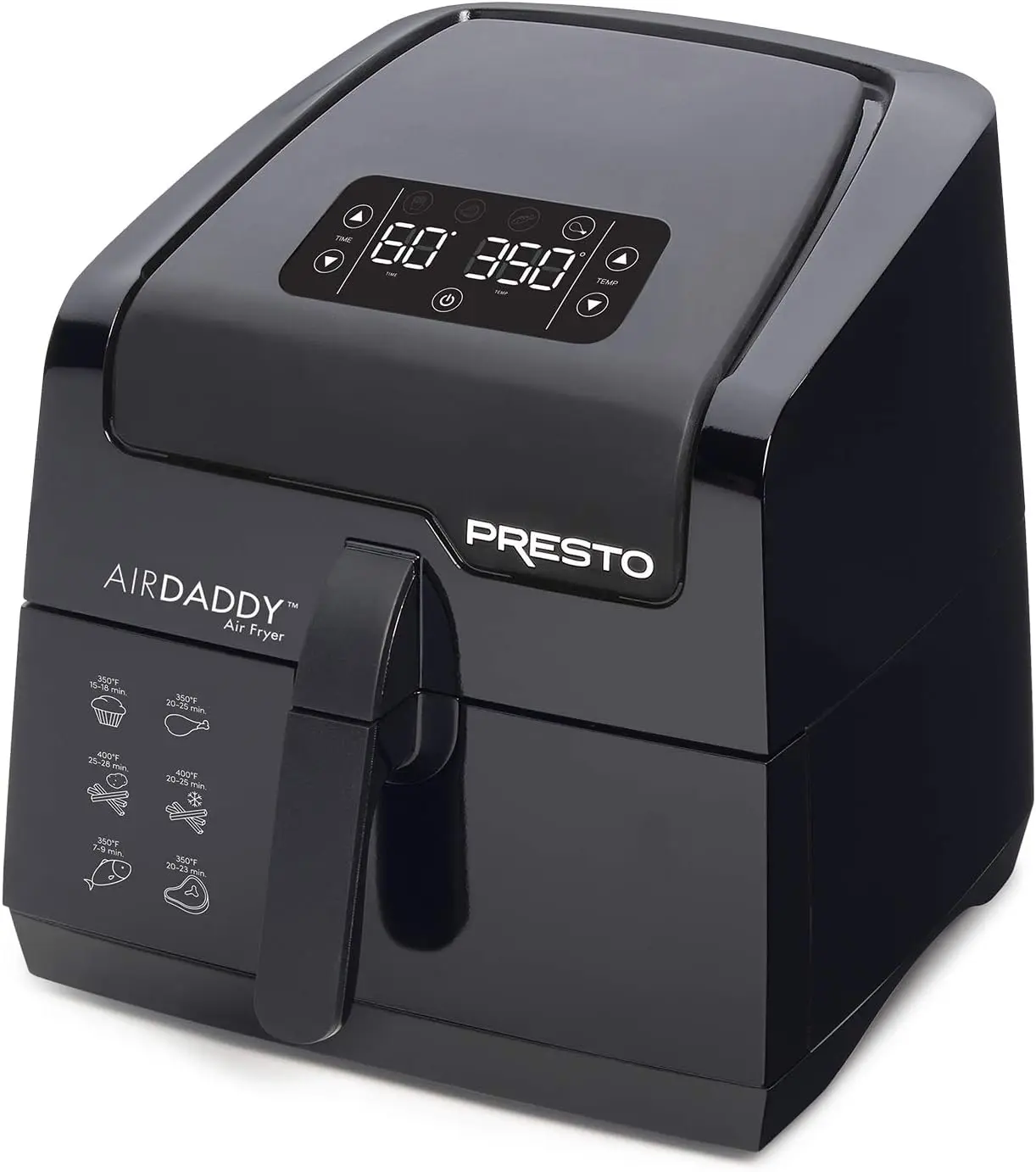 

03422 Digital AirDaddy 4.2-Quart Electric Air Fryer, 4.2qt, Black
