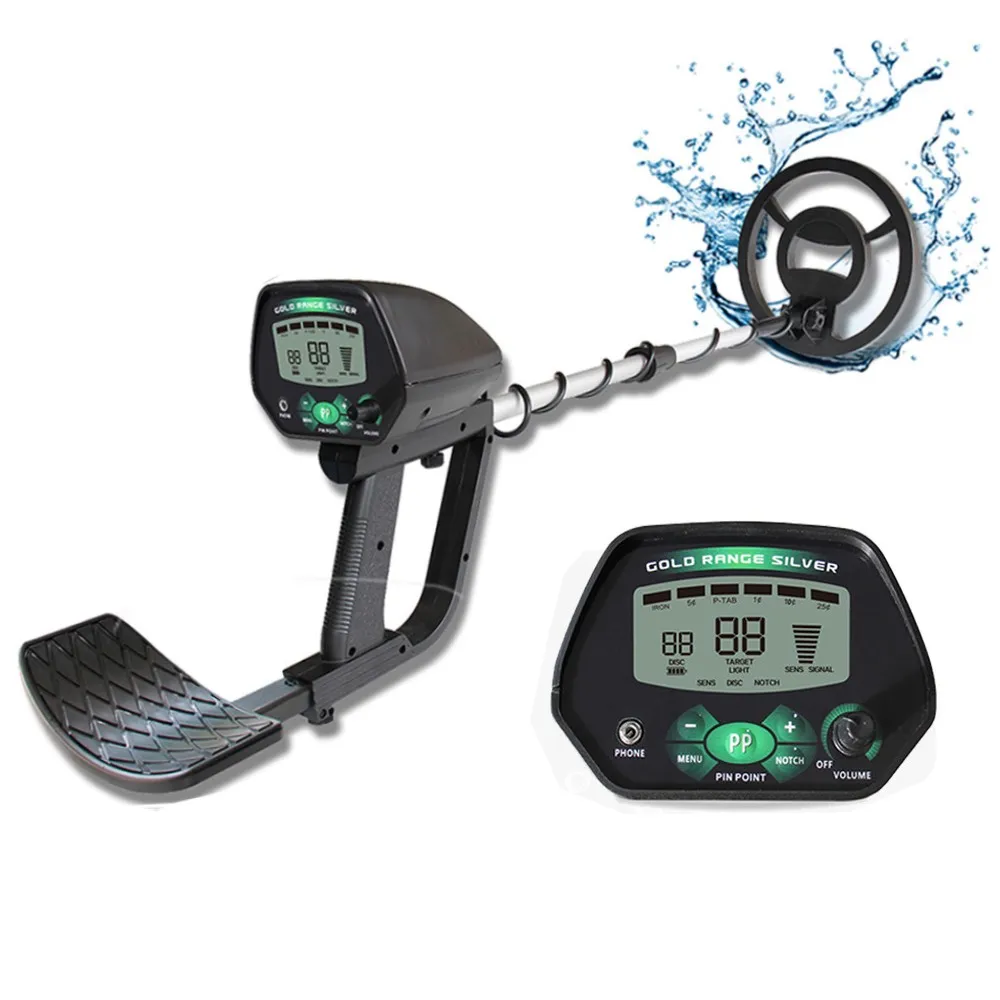 MD-4090 Professional Metal Detector Finder Waterproof Search Coil Seeker Treasure Underground Gold Detector High Accuracy
