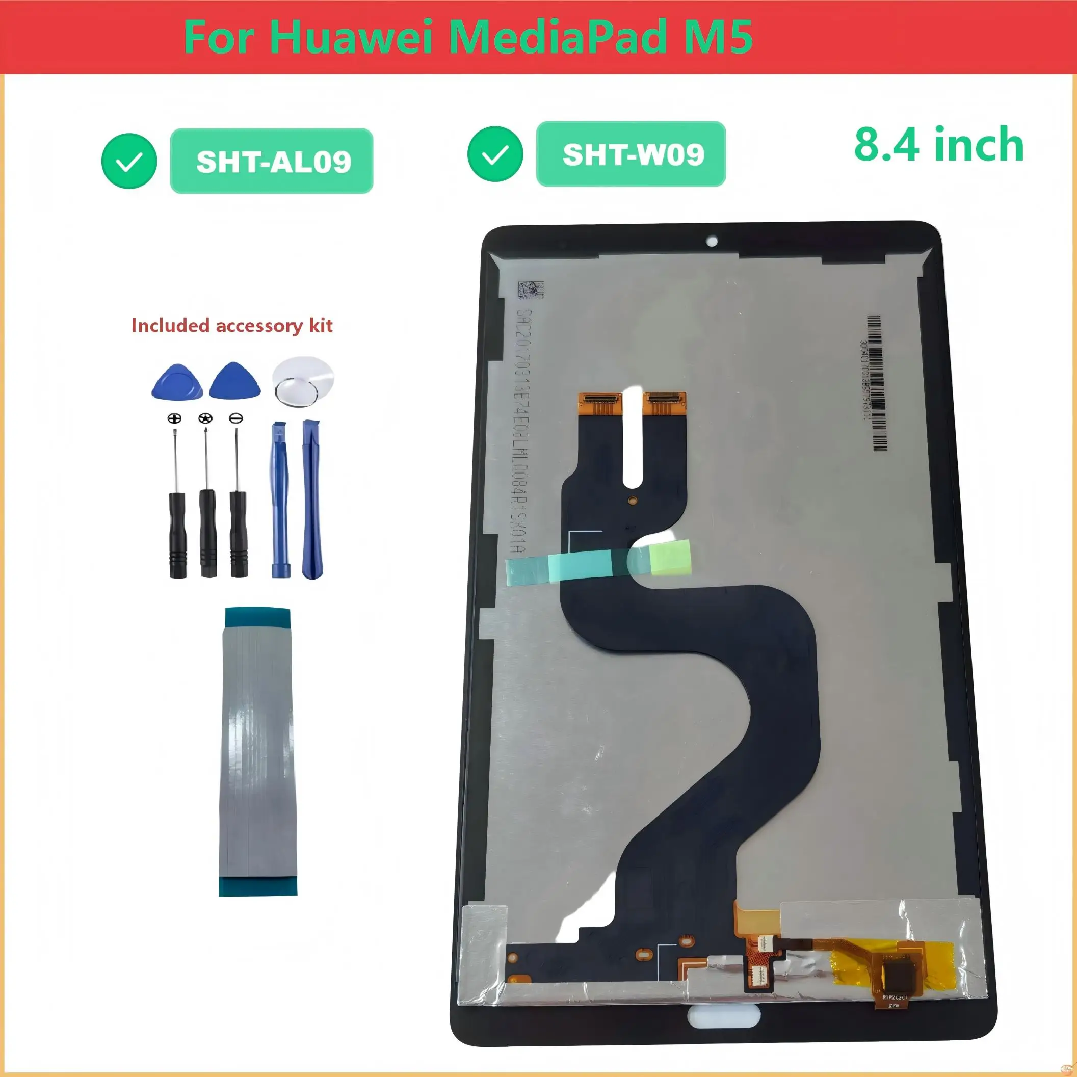 A+ For Huawei MediaPad M5 8.4 SHT-AL09 SHT-W09 Lcd Display Touch Screen Digitizer Glass Assembly Replacement