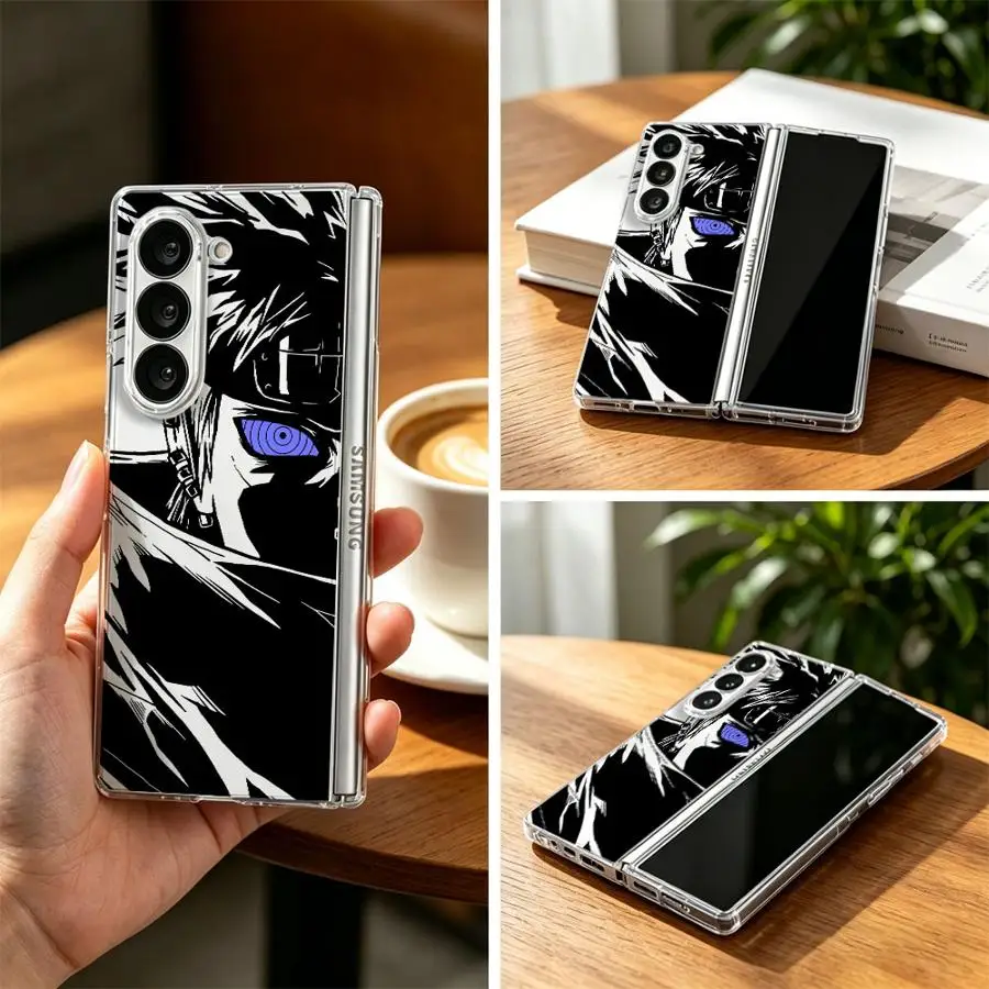 Case for Samsung Galaxy ZFold7 ZFold4 ZFold6 Z Fold 7 6 5 4 3 ZFold3 ZFold5 Hard Phone Cover Anime N-arutos Cool