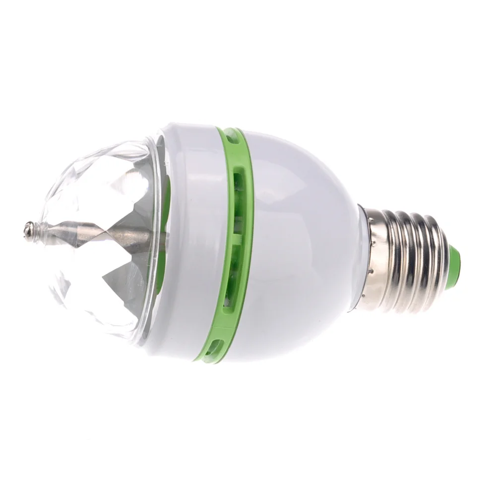 E27 3 واط Rgb LED الدورية مصباح المرحلة Ac85-260V التلقائي ديسكو قاعة الرقص Ktv نادي كشاف إضاءة للحفلات مصباح ليد