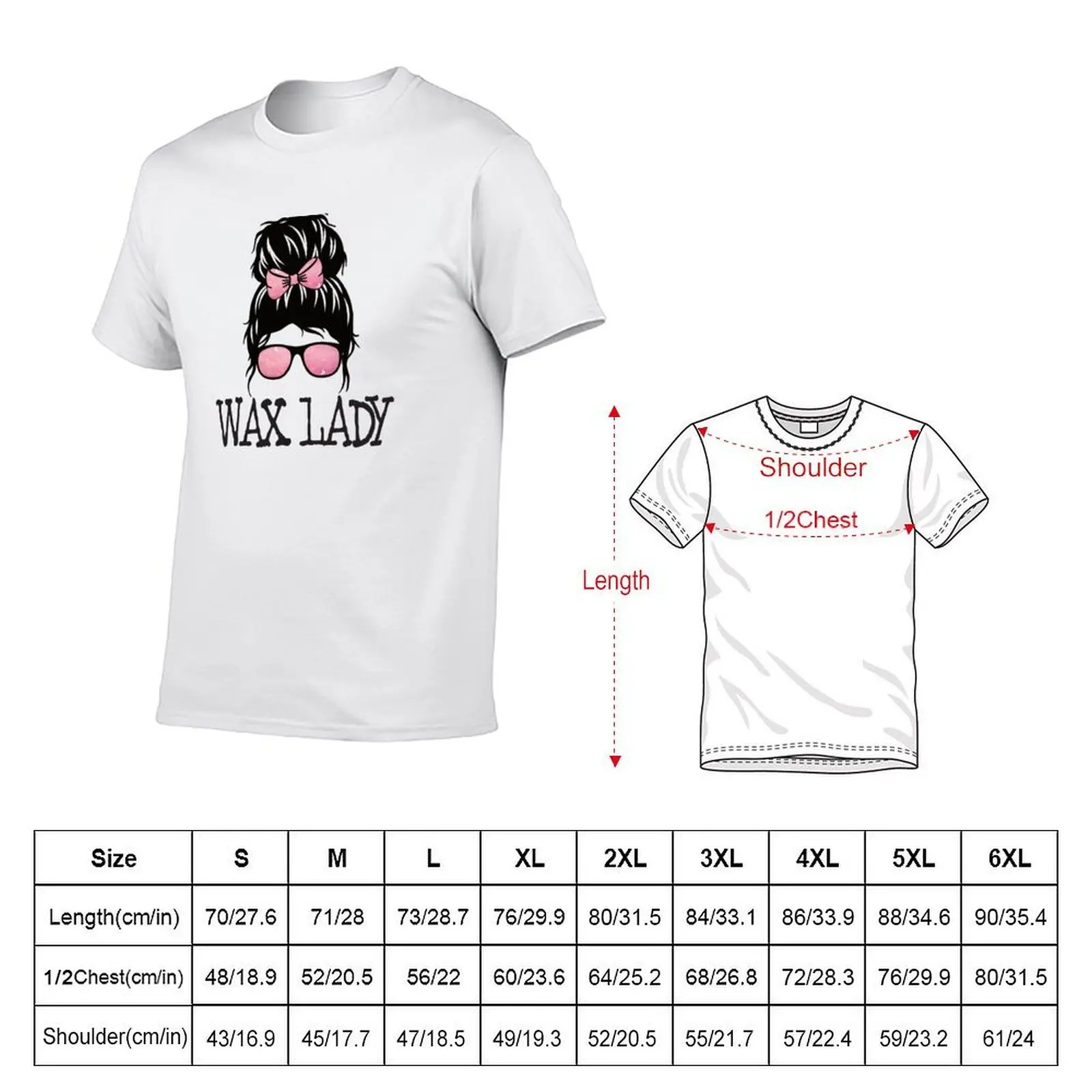 Wax Lady Messy Bun Scented Wax Candle Warmer T-Shirt funny t shirts cotton man t shirts for men T-Shirt
