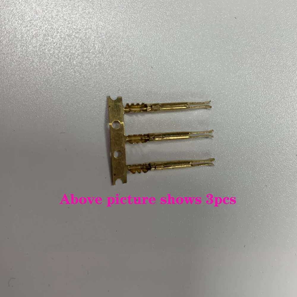 3PCS High quality Plug connector jack  metal pins k  for N64 game controller  cable plug   repair