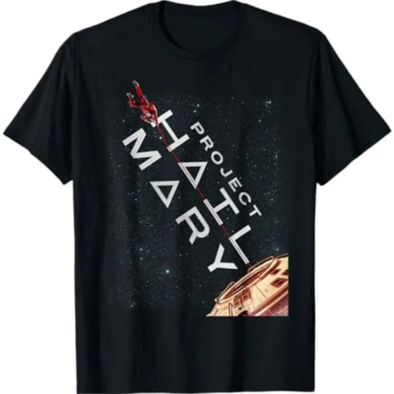 Project Hail Mary Merch 2026 Unisex T-shirt Men Short Sleeve Tops fashion Tee Clothes Causal Y2K Tops
