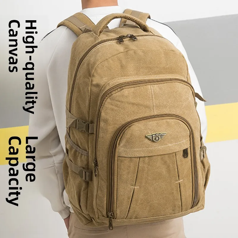 

Thiened Canvas CONSULT Ретро Дорожная сумка для скалолазания Большая вместительная уличная сумка Lage для мужчин и женщин Молодежная сумка