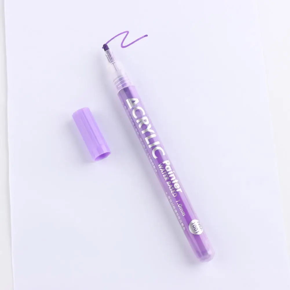 Universal Nail Art Pens Smooth Drawing Plastic Nail Art Drawing Marker Pens  12 Colors Nail Pens Manicure Tools