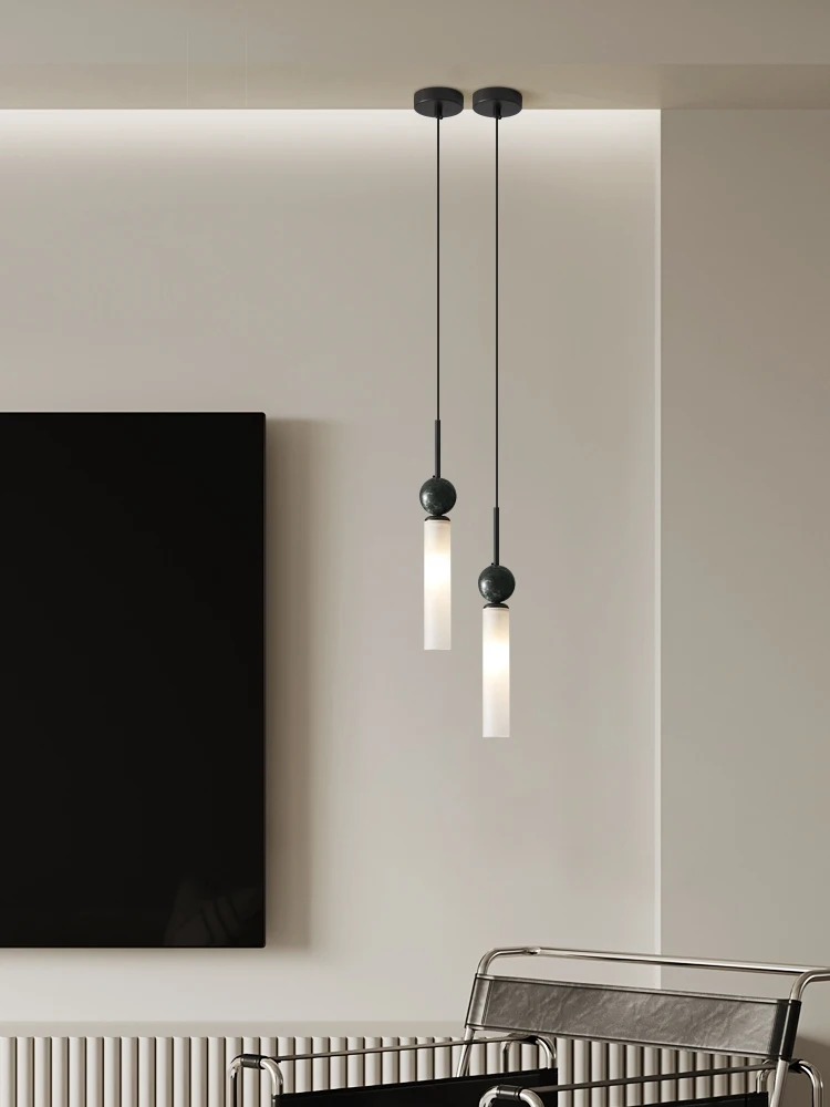 Imagem -04 - Luz Moderna Minimalista Cabeceira Pingente Mesa de Bar Varanda Estudo Longa Linha Quarto Principal g9