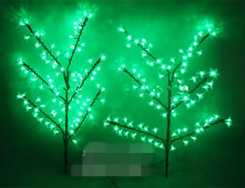 Led Cherry Blossom Tree Branch 96pcs Led 128pcs Led 110/220vac Waterproof Garden Landscape Decoration Lamp Outdoor Use