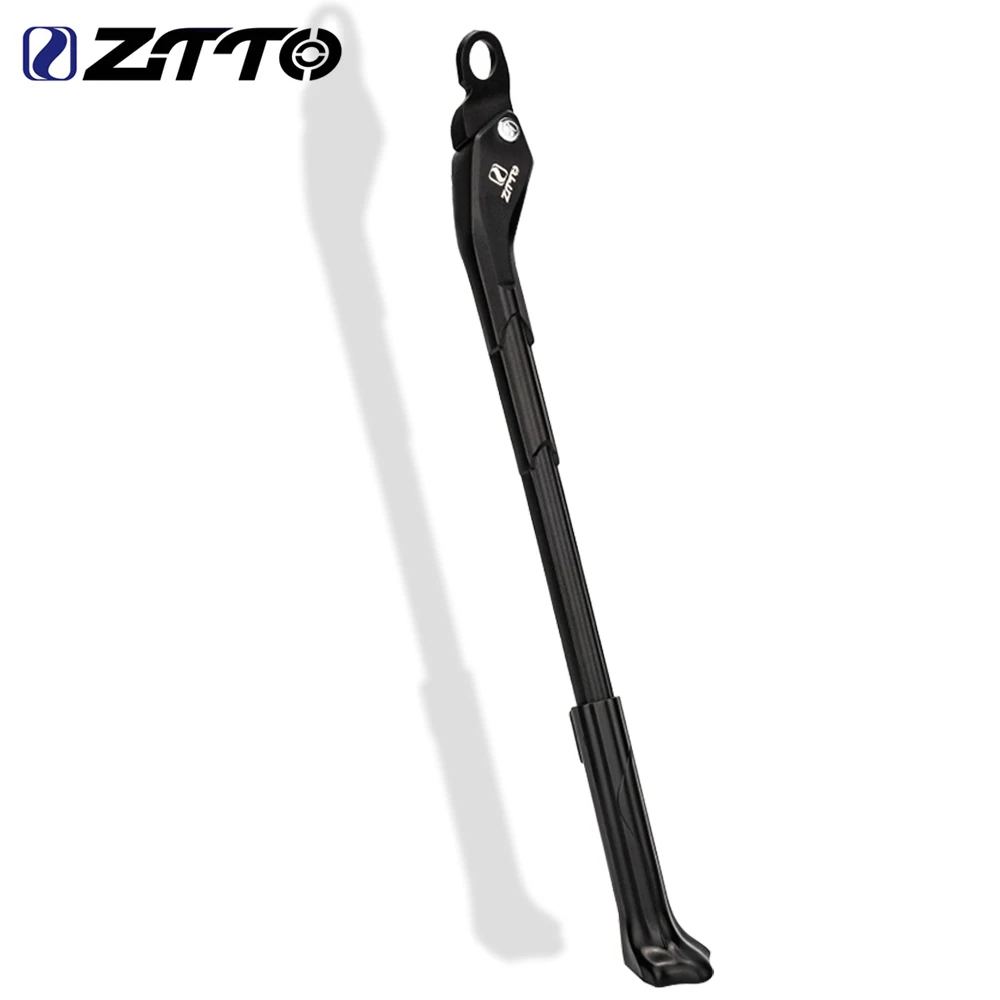 ZTTO 12mm Thru Axle Locked Bicycle Kickstand Adjustable Mountain Road Bike Parking Kick Stand lightweight Prop Side Rear rack